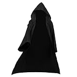 Applysu Adult Halloween Costume Umhang Karneval Kostüm Hoodies Robe Cosplay Cape Erwachsene Umhang...