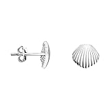 SOFIA MILANI - Damen Ohrringe 925 Silber - Muschel Ohrstecker - E1211