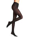 FALKE Damen Strumpfhose Pure Matt 50 DEN W Ti halb-blickdicht einfarbig 1 Stück, Schwarz Black...
