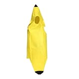 Badiman Bananenkostüm, Bananenanzug, Obst Overall, Halloween Kostüme für Erwachsene Und Kinder,...
