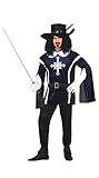Fiestas GUiRCA Musketier D'Artagnan Kostüm für Herren