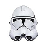 Star Wars The Black Series Elektronischer Phase II Clone Trooper Premium-Helm, sammelbares...