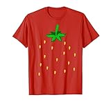 Erdbeere Kostüm Süße Sommer Obst Frucht Verkleidung T-Shirt
