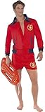 Baywatch Rettungsschwimmer Kost�m 2-teilig David Hasselhoff Kost�m