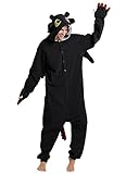 Kidukso Unisex Erwachsene Drachen Onesie Pyjamas Niedliche Tier Nachtwäsche Drache Kostüm...