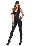 Leg Avenue 85463 - Deluxe SWAT Kommandant Kostüm, Größe Small (EUR 36), Damen Karneval Fasching