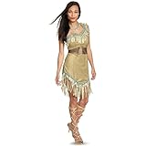 Disguise Disney Pocahontas Deluxe-Kostüm für Erwachsene, Mehrfarbig/Meereswellen (Ocean Tides), L...