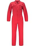 BWOLF ANAX Arbeitsoverall Herren Overall Herren Arbeitskleidung 100% Baumwolle Arbeitsoveralls mit 5...