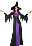 amscan 9914693 Klassisches Hexen Halloween Kostüm für Erwachsene Damen Kleidergröße 58-60