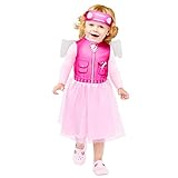 Amscan - Baby-Kostüm Skye aus Paw Patrol, Kleid, Flügel, Haarreif, Serie, Helfer auf vier Pfoten,...