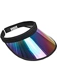 Urban Classics Unisex Holographic Visor Schirmmütze, Mehrfarbig (black/multicolour 00466),...
