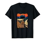Cookie Muncher Der Scream Munch Monster-Witz T-Shirt