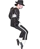 Shuanghao Michael Jackso Herren Damen kinder kostüm outfit Jungen Mädchen Männer Halloween...
