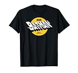 Amazon Essentials DC Comics Batman Circle 3D-Logo mit verschobenem Logo T-Shirt