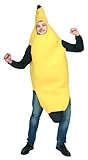 thematys Lustiges Bananen Kostüm – Spaßiger Onesie für Karneval, Fasching & Mottopartys,...