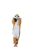 SimZoo Erwachsene Tier Kigurumi Cosplay Animal Onesie Unisex Pyjamas für Karneval Halloween...