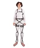 Cosplay 3D Manöver Ausrüstung | Aufklärungstrupp Geschirr für Attack on Titan Fans