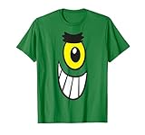 SpongeBob SquarePants Halloween Plankton Big Face Costume T-Shirt