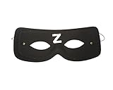 Viving Costumes 201629 Zorro Maske, mehrfarbig, Einheitsgröße