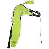 WOWOWO Damen EIN-Schulter reflektierend, Oben kurz, Halsband, unregelmäßige Schnalle, T-Shirt,...