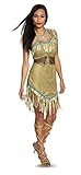 Disguise Disney Pocahontas Deluxe-Kostüm für Erwachsene, Mehrfarbig/Meereswellen (Ocean Tides), L...