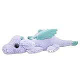 Depesche 12021 TOPModel Dragon Love - Kuscheltier Drache in Lila und Türkis, Plüschtier mit...