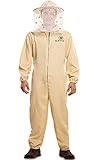 EUROCARNAVALES Kostüm Imkermeister Matthias Gr. S M/L beige Overall Imker Bienenzüchter Beruf...