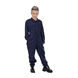 nezababy Jungen Michael Myers Kostüm Maske Gruseliger Killer Blauer Overall Outfits Horror...