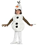 Olaf Kostüm für Kinder, Jungen, Mädchen, Schneemann, Cosplay-Overall mit Kopfbedeckung und...