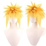 COSPLAZA Kurze Fluffy Golden Blonde Haar Minato Namikaze Anime Charakter Cosplay Kostüm Perücken...