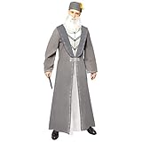 Amscan - Erwachsenenkostüm Dumbledore aus Harry Potter, Umhang, Hut, Bart, Schulleiter Hogwarts,...