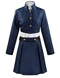 Anime Jujutsu Kaisen Kugisaki Nobara Cosplay Kostüm Set, Damen Uniform Anzug für Festival Cosplay...