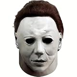 thematys Michael Myers Maske – Gruselige Horror Vollkopfmaske aus Latex, Ideal für Halloween,...