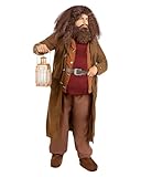 Funidelia Offizielles Hagrid Kostüm - Harry Potter für Herren, Enthält Hose, Jacke mit...