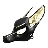 ORFOFE Anubis Maske Halloween 3D Ägyptische Maske Lustige Kostüme Venezianische Maskerade Maske...