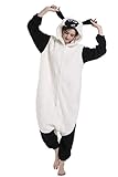 DELEY Unisex Erwachsene Schaf Strampler, Halloween Cosplay Kostüm Tier Pyjamas Homewear...