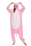 BGOKTA Onesie Pyjama Schwein Costume Cosplay Unisex-Erwachsene Herbst und Winter Tier Pyjama,LTY53,S