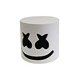 Candora Marshmello DJ-Maske für den ganzen Kopf, Halloween, Cosplay, Maske, Bar, Musik, Requisiten