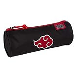 Federmäppchen Gamer Case Naruto Cloud - Mäppchen mit 1 Großen Fach - Gefütterter Innenraum -...