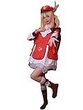 OSIAS Genshin Impact Alle Charaktere Cosplay Outfit Klee Kostüm (XXL)