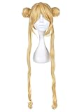 CoolChange Usagi Tsukino Cosplay Perücke für Sailor Moon Fans | Blond