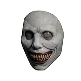 Gruselige Halloween-Maske, lächelnde Dämonen, das Böse, Cosplay-Requisiten, realistische...