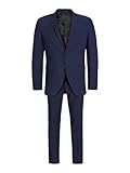 JACK & JONES Herren Jprsolaris Suit Noos Anz ge, Dark Navy, 50 EU
