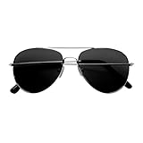 W WIDMANN MILANO Party Fashion 6861C - Pilotenbrille mit getönten Gläsern, Pilot, Flugbegleiter,...