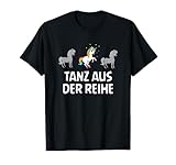 Be Different Mut Einhorn verrückt Tanzen Tanz aus der Reihe T-Shirt
