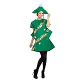 Bristol Novelty AC429 Tannenbaum Kostüm, Grün, Einheitsgröße