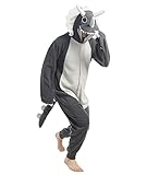 dressfan Tier Triceratops Drache Kostüm Drache Jumpsuits Drache Weihnachten Pyjamas Cosplay Kostüm...