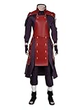 AWDOAJOI Anime Cosplay Kostüm Uchiha Madara Lederweste Anzüge Halloween Party Uniform Outfits...
