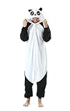 SimZoo Tier-Einteiler-Pyjama für Erwachsene, Herren und Damen, Panda-Cosplay-KostüM, NachtwäSche,...