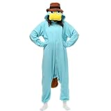 LBJR Erwachsene Cosplay Schlafanzug Tierkostüme Jumpsuit Onesie Nachtwäsche Overall Fasching...